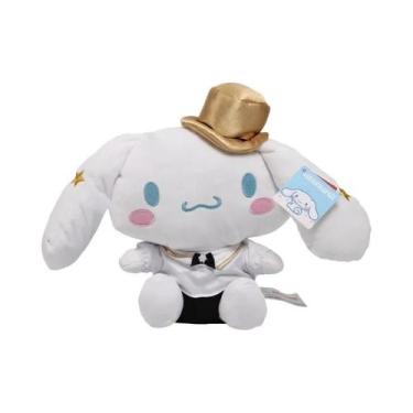 Imagem de Mochila De Pelúcia Kuromi Hello Kitty Preta E Dourada, Pingente De Cas