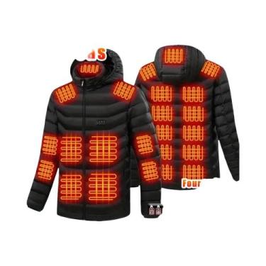 Imagem de Jaqueta Aquecida Para Homens E Mulheres, Casaco De Inverno Com Aquecim