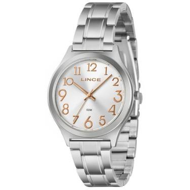 Imagem de Relógio lince feminino prata lrmm029l38 s2sx