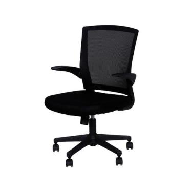 Imagem de Cadeira de Escritório Secretária Swift Preta - Or Design, Preto