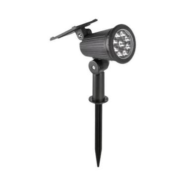 Imagem de Holofote Solar LED Com Brilho Ajustável, IP65 À Prova d'Água, Luz Para