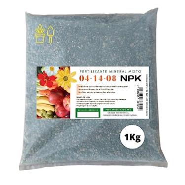 Imagem de Adubo Fertilizante NPK 04-14-08 Plantas Flores Frutas 1Kg