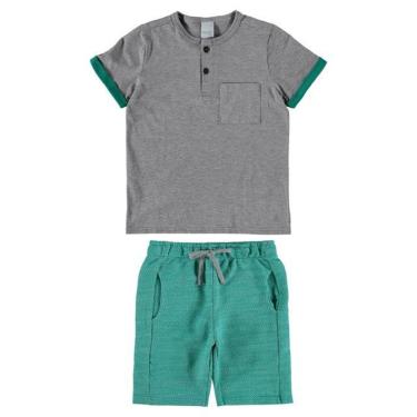 Imagem de Conjunto Manga Curta Menino 4 ao 8 Malwee Ref. 97398-Masculino