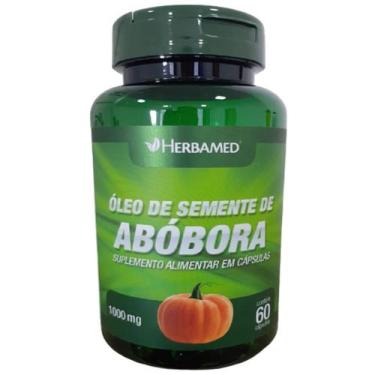 Imagem de Óleo de Semente de Abóbora - 60 Cápsulas - Herbamed