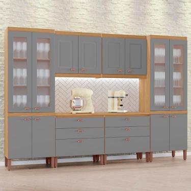 Imagem de Cozinha Praga Modulada Composta por 06 módulos 100 MDF com Paneleiros 