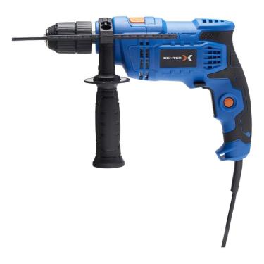 Imagem de Furadeira De Impacto Pro 650w 220v Punho Auxiliar - Dexter Preto