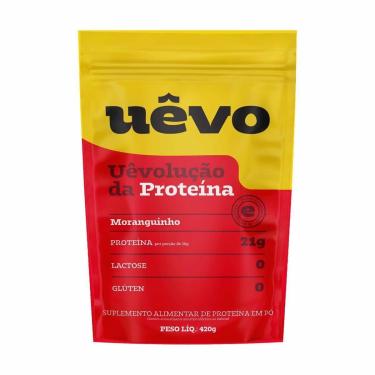 Imagem de Proteína Uêvo - 420g Refil Morango - Uêvo-Masculino