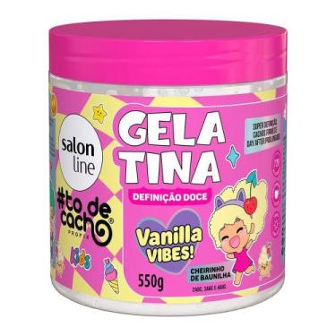 Imagem de Gelatina Capilar Salon Line Tô de Cachos Kids - Vanilla Vibes Definiçã