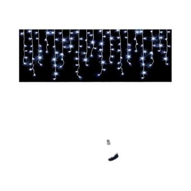Imagem de Luzes De Natal LED Em Cortina Para Exterior, 4M, Iluminação Decorativa