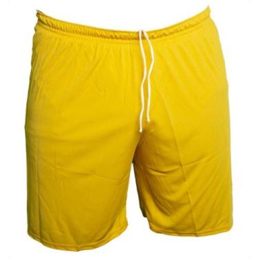 Imagem de Short Bermuda Masculino - Nata Sports, Amarelo, G2