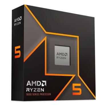 Imagem de Processador AMD Ryzen 5 9600X, 3.9 GHz (5.4 GHz), Cache 32 MB, 6 Núcleos, 12 Threads, A...