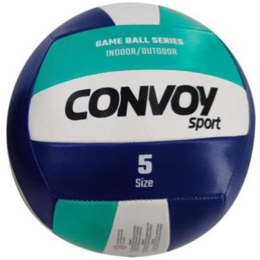 Imagem de Bola De Vôlei Costurada Para Quadra E Praia Convoy N.5 Pvc - - Convoy 