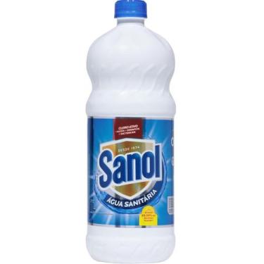 Imagem de Água Sanitária com Cloro Ativo Sanol 1L