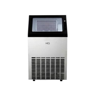 Imagem de Máquina De Gelo Profissional HQ 70kg Turbo Ice Preta E Inox HQ-MGI70 2