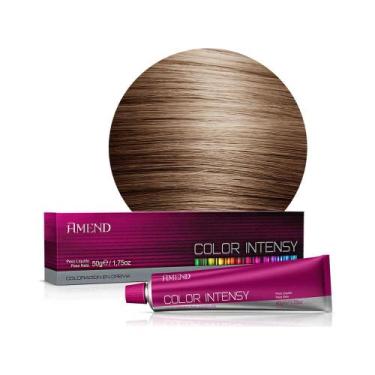 Imagem de Coloração Amend Color Intensy 7.7 Louro Médio Marrom 50g