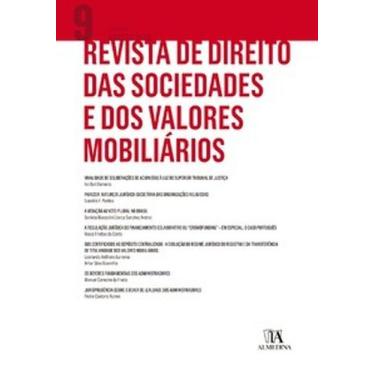 Imagem de Revista de direito das sociedades e dos valores mobiliários nº 9 - ALM