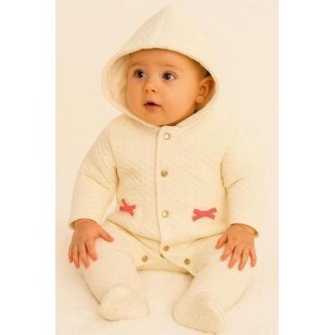 Imagem de Macacão Inverno Matelasse Bebê - kiko, Nude, P
