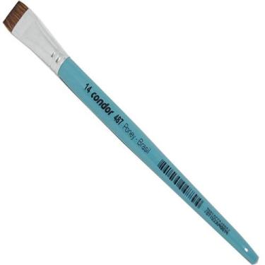 Imagem de Pincel Condor Chato Curto 487.14 - PINCEIS CONDOR