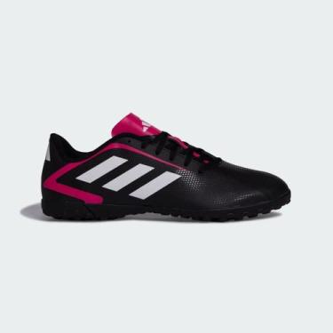 Imagem de Chuteira society artilheira vi adidas hq3481, Preto, Rosa