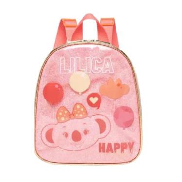Imagem de Lancheira Tèrmica Escolar Lilica 971AC11 - Infantil, Laranja