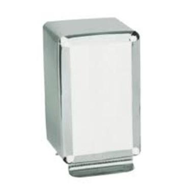 Imagem de Porta Guardanapo Tipo TV Aço Inox  para papel 14x14 cm GLOBO