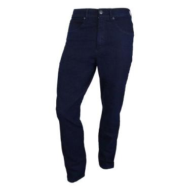Imagem de Calça Jeans Masculina Pierre Cardin Clássica Azul - 467P094, 46, Azul