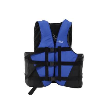 Imagem de Colete salva vidas coast flutuante nautika até 70kg azul/preto