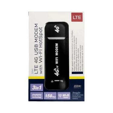Imagem de Roteador WiFi Móvel 4G 5G LTE Portátil Com Bateria De 2100mAh Suporta 