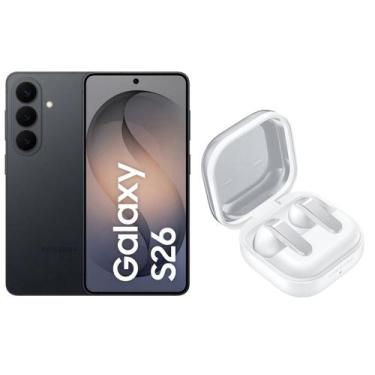 Imagem de Smartphone Samsung Galaxy S26 256GB Preto - 5G + Fone de Ouvido Blueto