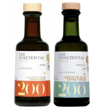Imagem de Kit 2 Azeite de Oliva Chileno Arbequina e Picual Las Doscientas 250ml