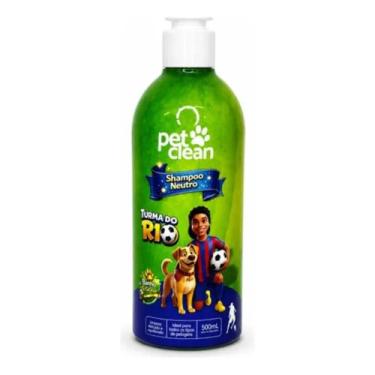 Imagem de Shampoo Cães Gatos Turma Do R10 Pet Clean 500Ml Neutro - Pet Look