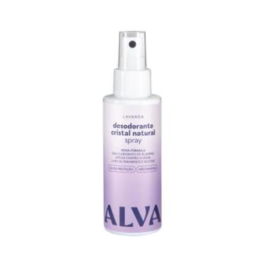 Imagem de Desodorante Spray Cristal Vegano 120ml Alva, Lavanda