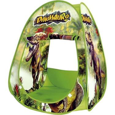 Imagem de Barraca Infantil Toca Dinossauro com Bolsa de Transporte Fácil de Montar DM Toys
