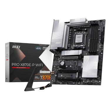 Imagem de Placa Mãe MSI MAG X870E-P WiFi (AM5 - DDR5 8200) - Chipset X870 - Wi-Fi 7 - 3x Slots M.2 - ATX