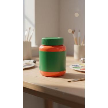 Imagem de Tinta Acrílica Fosca Vermelho Fogo 250ml - Congratulations Store