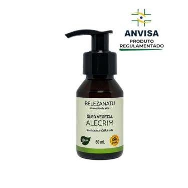 Imagem de Óleo Vegetal de Alecrim 60ml  100 Puro  BelezaNatu