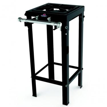 Imagem de Fogão Industrial PMSD-101 com 1 Queimador Duplo Modulável em Aço com Pintura Epóxi Preto Progás