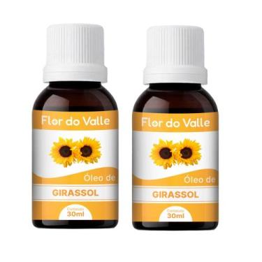Imagem de Óleo Vegetal De Girassol 30ml Flor Do Valle - Essencial, 2 Unidades