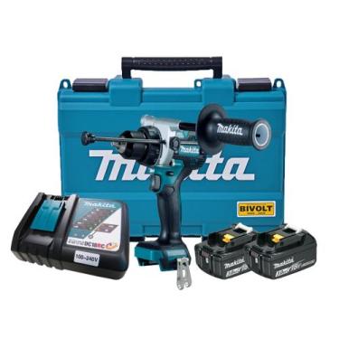 Imagem de Furadeira Parafusadeira 18V DHP486RFE 2 Bat 3ah Makita Malet, Bivolt