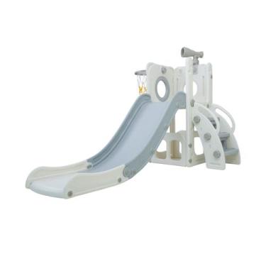 Imagem de Playground Freso Baby Mini Mundo Grey 1 Torre com Escorregador