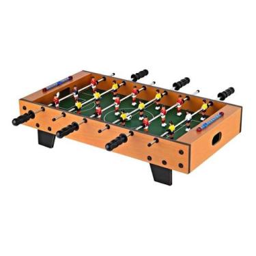 Imagem de Mesa De Pebolim Dm Toys Super Craque Master Com Bola, 1 unidade