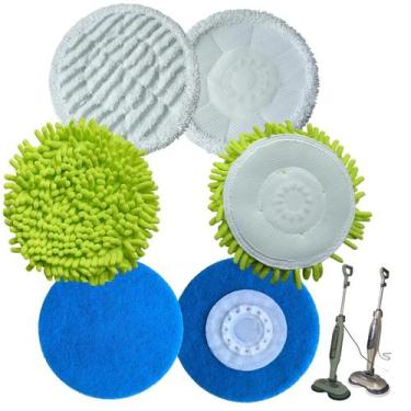 Imagem de HXZIYI Kit com 6 Refil de Panos para Mop a Vapor para Shark Série S700
