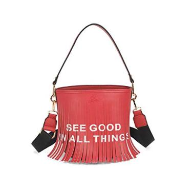 Imagem de Bolsa de Ombro Feminina See Good All Things Up4You Vermelha