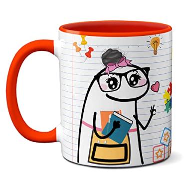 Imagem de Caneca Feliz Dia Professores Educação Infantil (Vermelha)
