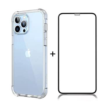 Imagem de Kit Capa Anti Impacto e Película de Vidro Compatível com Iphone 14 Pro Max