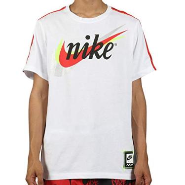 Imagem de Camiseta masculina Nike Ss Retro Future Tap Ck0161-100, Branco, X-Large