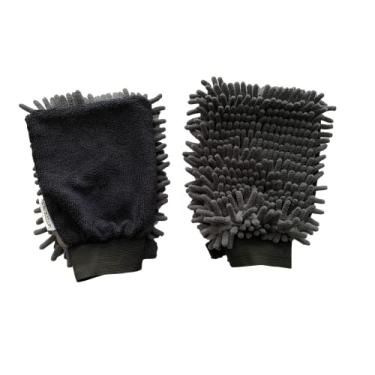 Imagem de Luva marcador | Limpador de quadro branco de microfibra apagável a seco | Pacote com 2 | Magnético | Dupla face | Tabuleiros brancos limpos, móveis, janelas | Ótimo para uso em sala de aula, escola em casa, casa e escritório