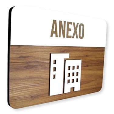 Imagem de Placa De Sinalização | Anexo - MDF 30x21cm