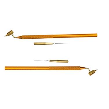 Imagem de Almencla 2 canetas de tinta requintadas artigos de papelaria inclinadas ponta fina pintura caligrafia pintura de retoque de precisão