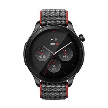 Amazfit GTS 4 Smartwatch 150 Modos Esportivos Smart Watch Com Alexa  Aplicativo Zepp Embutido Para Telefone Android IOS（White）